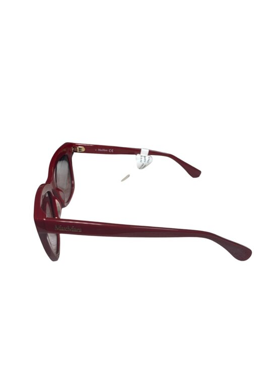 Max Mara MM0009 Red Butterfly Sunglasses 66mm NWT Case Set display picture 2